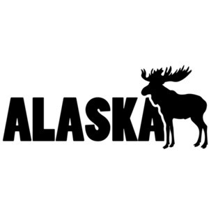 Alaska Moose - Alaska T-Shirt