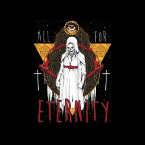 All For Eternity Gothic Grim Reaper T-Shirt