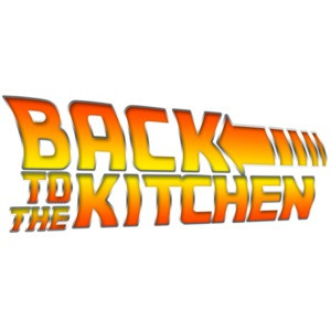 Back To the Kitchen - Back to the future parody t-shirt.