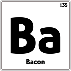 Bacon Periodic Table Shirt