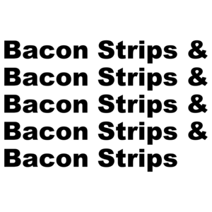 Bacon Strips T-shirt