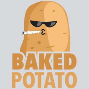Baked Potato - funny weed t-shirt