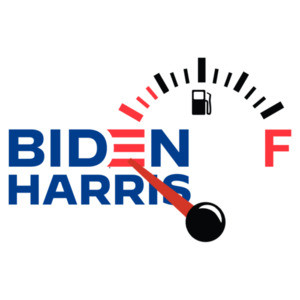 Biden Harris Empty Gas Tank - Anti Joe Biden