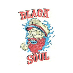 Black Soul Gothic Sailing T-Shirt