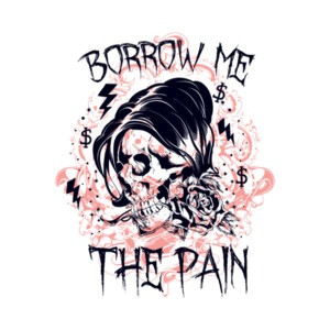 Borrow Me The Pain Gothic T-Shirt