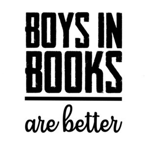 boys in books are better - funny t-shirt