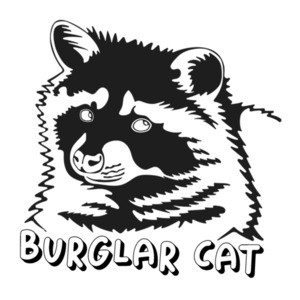 Burglar Cat Funny Raccoon Shirt