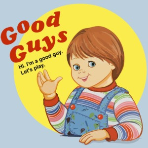 Child's Play - Good Guys - Hi. I'm a good guy. Let's play. Child's Play - Chucky T-Shirt - 80's T-Shirt
