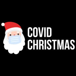 Covid Christmas Santa Mask - Covid-19 - Christmas T-Shirt