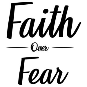 Faith - over - Fear - Inspirational T-Shirt