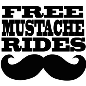 Free Mustache Rides T-Shirt