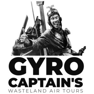 Gyro Captain's Wasteland Air Tours - Mad Max - 80's T-Shirt
