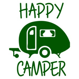 Happy Camper 2 - Funny RV Camping T-Shirt