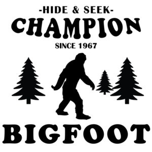 Hide & Seek Champion Bigfoot T-Shirt
