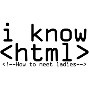 I Know HTML Funny Nerd T-shirt
