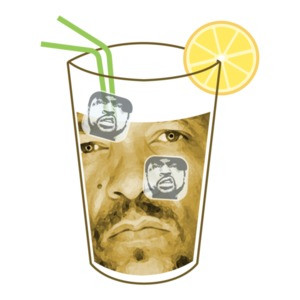 Ice-T with Ice Cubes - Funny Rap T-Shirt