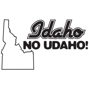 Idaho No Udaho T-shirt