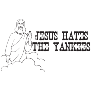 Jesus Hates The Yankees T-shirt