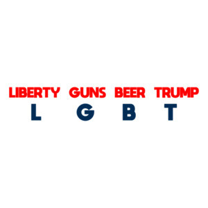 LGBT - Liberty Guns Beer Trump Pro Trump Shirt