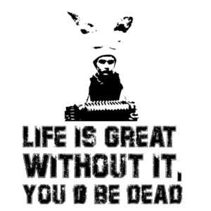 Life is great without it, you'd be dead - Gummo - 90's T-Shirt