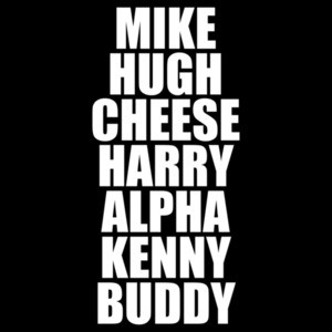 MIKE HUGH CHEESE HARRY ALPHA KENNY BUDDY Offensive sexual ladies shirt