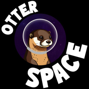 Otter Space - Funny space pun t-shirt