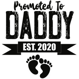 Promoted to Daddy EST. 2020 - Father T-Shirt