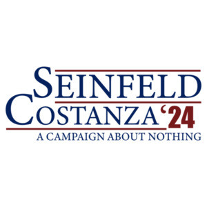 Seinfeld Costanza 2024 - A campaign about nothing - funny seinfeld election 2024 t-shirt