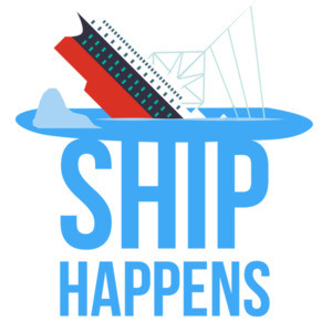 Ship Happens - Titanic - 90's T-Shirt