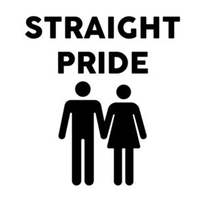 Straight Pride Straight Couple Funny Shirt