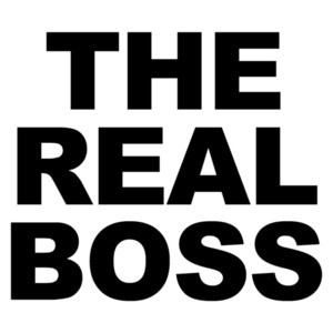The Real Boss - Funny couple's t-shirt
