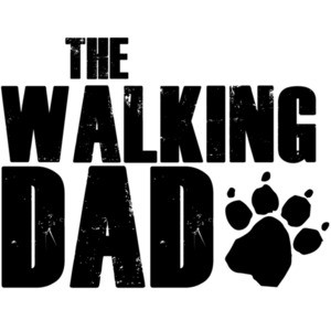 The Walking Dad - Dog T-Shirt