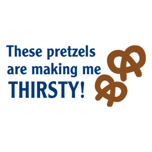These Pretzels Are Making Me Thirsty Seinfeld 90's T-shirt 