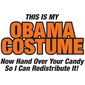 This Is My Obama Costume Anti Obama Halloween T-shirt