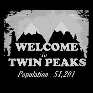 Welcome to twin peaks - Twin Peaks - 90's T-Shirt