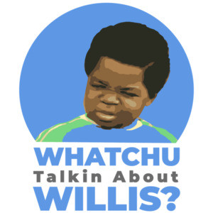 Whatchu talkin about Willis - Diff'rent Strokes - 80's T-Shirt
