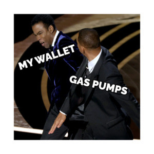 Will Smith Chris Rock My Wallet, Gas Pumps Funny Tee
