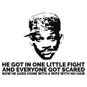 Will Smith Chris Rock One Little Fight and Everyone Got Scared Funny Shirt
