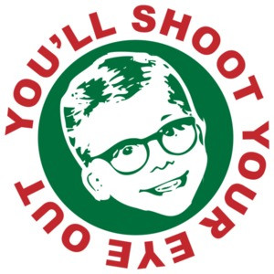 You'll Shoot Your Eye Out - Christmas Story Kids T-shirt