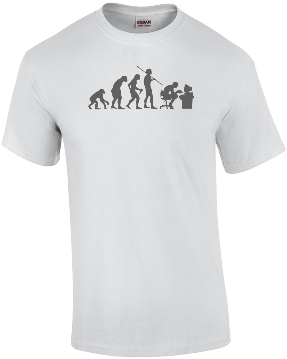 Season Follow us Kilometers Evolution Computer User - Funny Evolution T-Shirt shirt