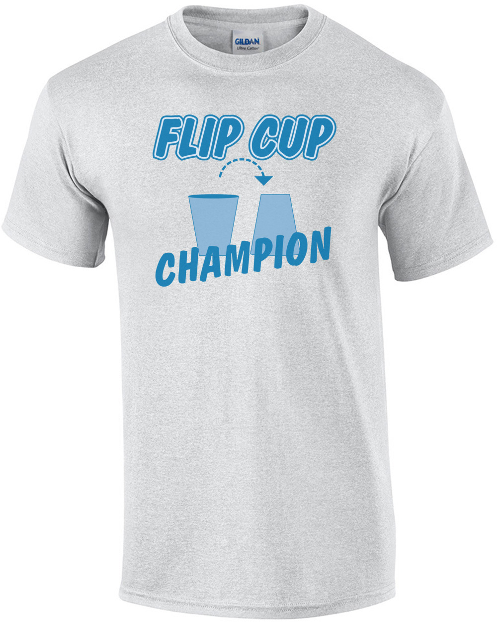 flip cup champion t shirt