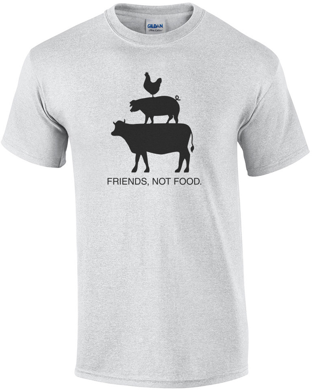 Friends, Not Food - Vegetarian T-Shirt