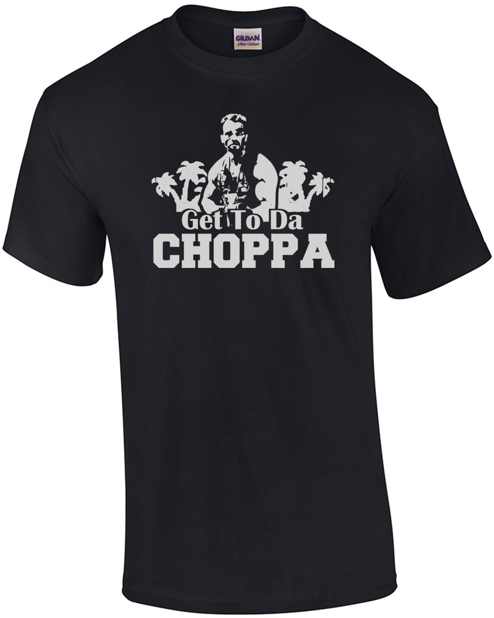 vokal beslag Ti Get to da choppa - Arnold Schwarzenegger shirt - predator t-shirt | eBay