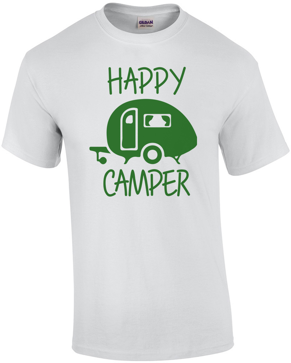 Happy Camper 2 - Funny RV Camping T-Shirt | eBay