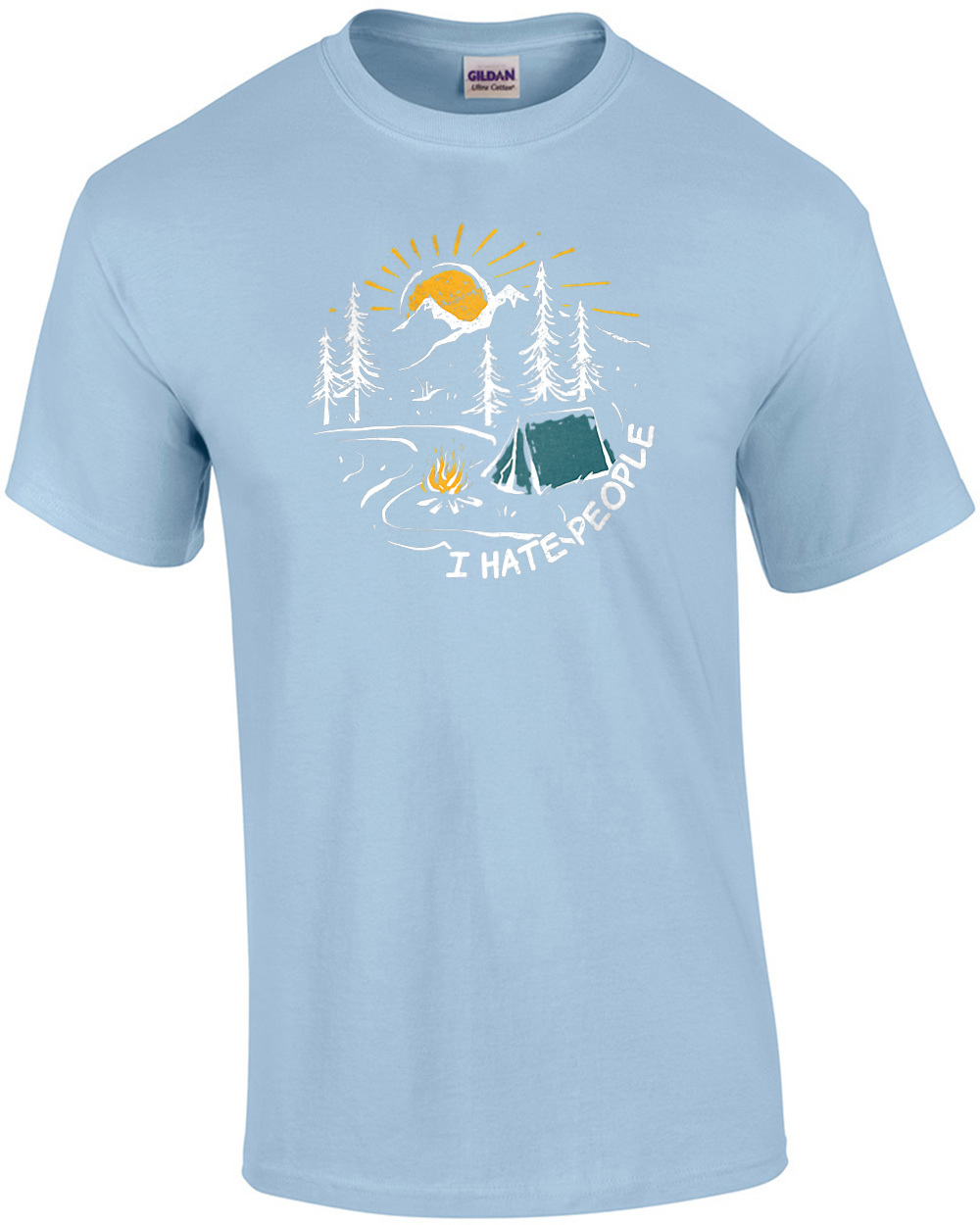 I Hate People Camping Shirt