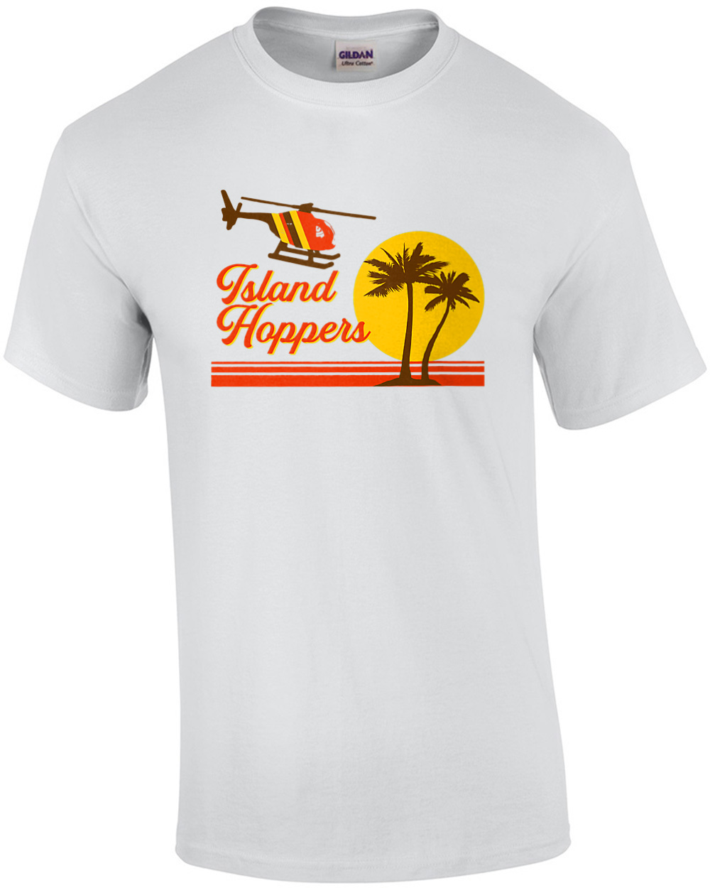 Island Hoppers - Magnum Pi 80's T-shirt | eBay