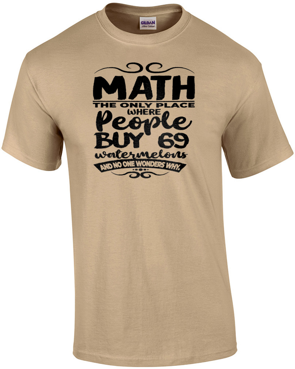 Math – the only place where people buy 69 watermelons and no one wonders why….