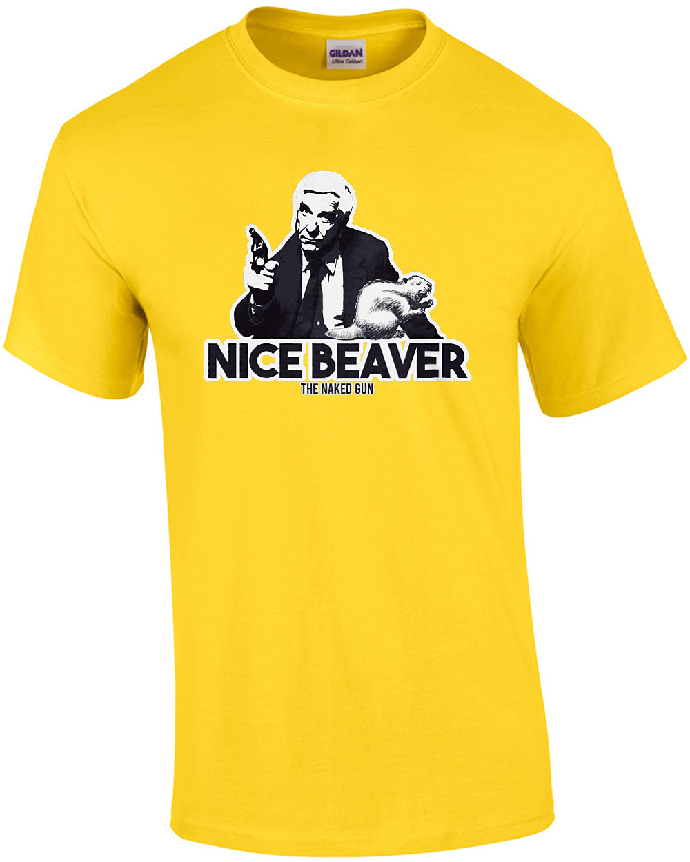 Nice Beaver – The Naked Gun – 80’s T-Shirt