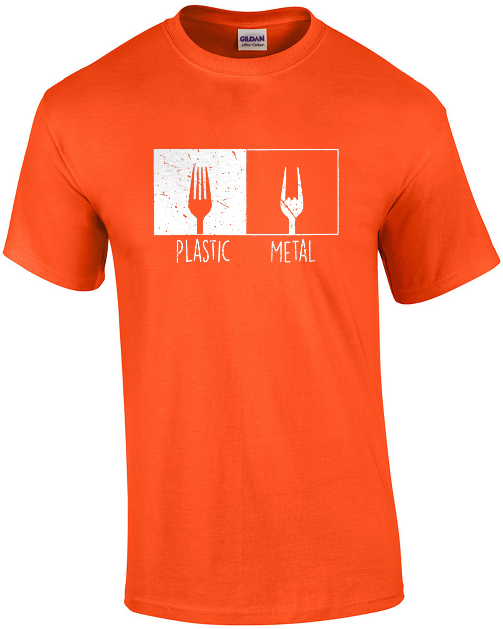 Plastic Metal – Heavy Metal T-Shirt