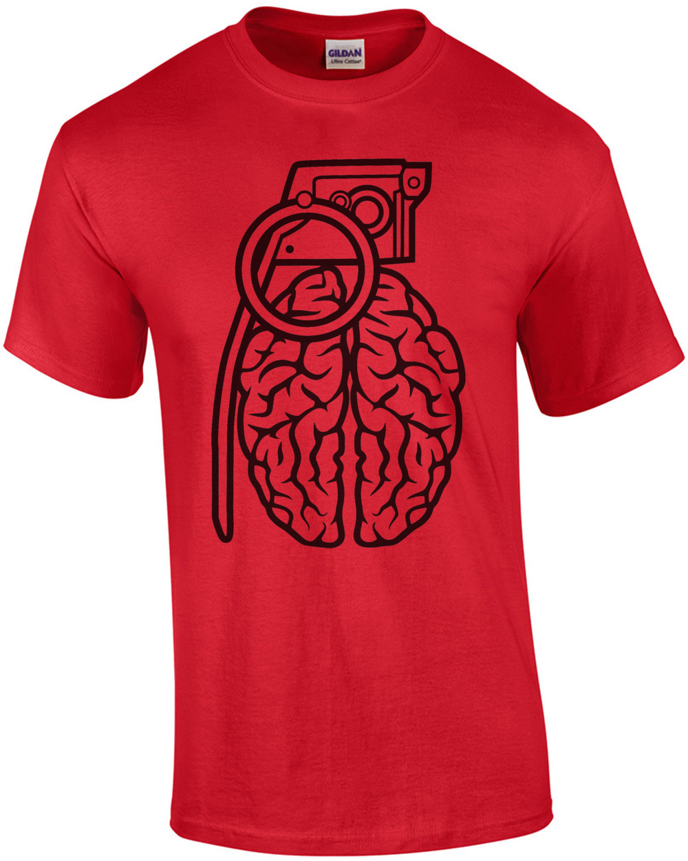 Retro Brain Grenade T-Shirt